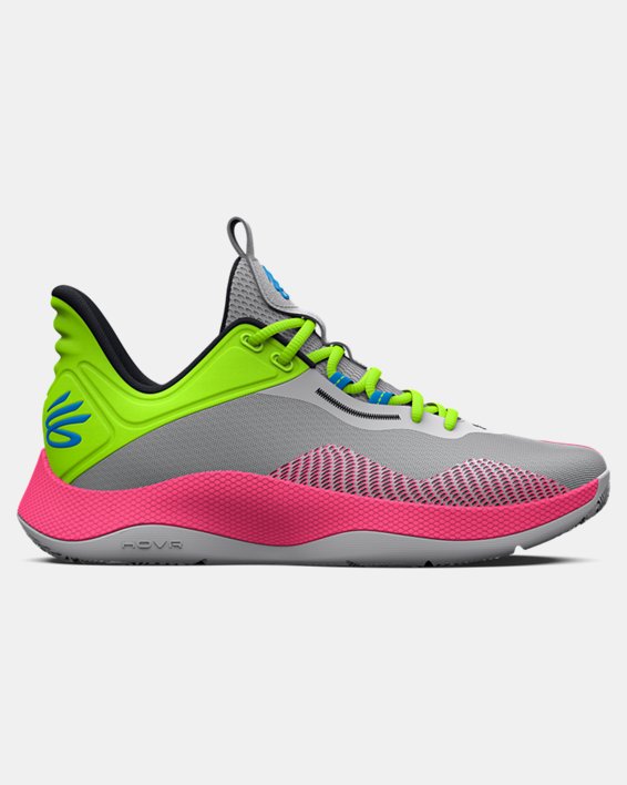 Unisex Curry UA HOVR™ Splash 2 Basketball Shoes, Gray, pdpMainDesktop image number 0